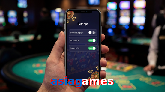Game list for Asiagames app section