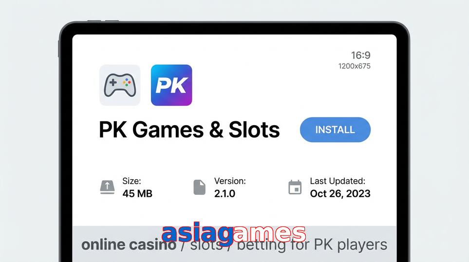 Game list for Asiagames gameapk section